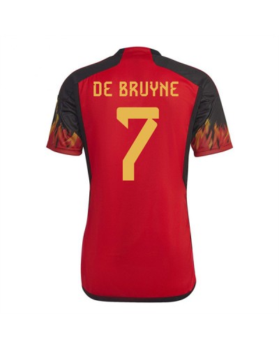 Belgie MS 2022 De Bruyne 7 fotbalové dresy domáci